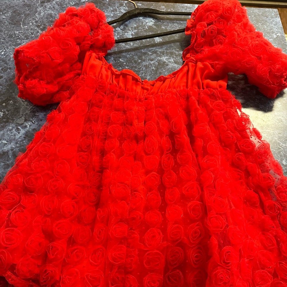 For Love and Lemons Red Hannah Mini Dress